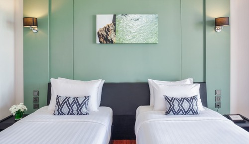 Habitación Deluxe, 2 camas individuales, vistas al mar
