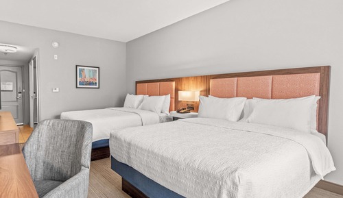 Habitación estándar, 2 camas de matrimonio, no fumadores