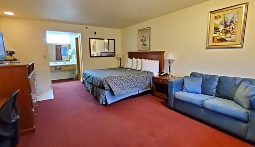 Suite estudio ejecutiva, 1 cama de matrimonio grande con sofá cama, no fumadores