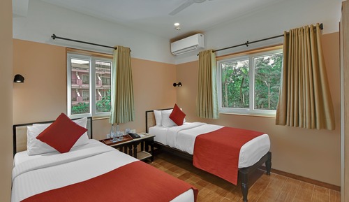 Suite familiar, 2 habitaciones, vistas al jardín