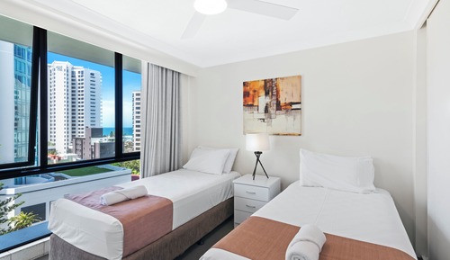 Apartamento, 2 habitaciones, vistas al jardín