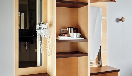 Habitación estándar, 1 cama de matrimonio con sofá cama