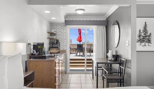 Habitación superior, vistas al mar