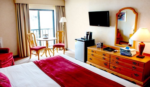 Habitación, 1 cama de matrimonio grande, vistas al lago