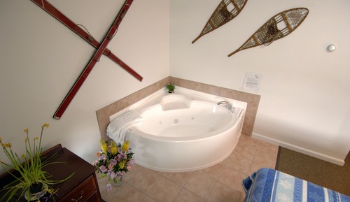 Habitación estándar, 1 cama de matrimonio grande, bañera de hidromasaje