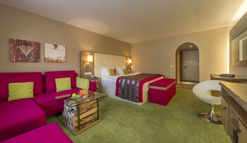 Habitación Deluxe doble, balcón (Cristalle)