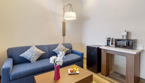 Suite, 1 cama de matrimonio grande, accesible para personas con discapacidad (Accessible Shower)