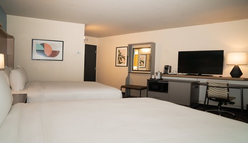 Habitación estándar, 2 camas de matrimonio