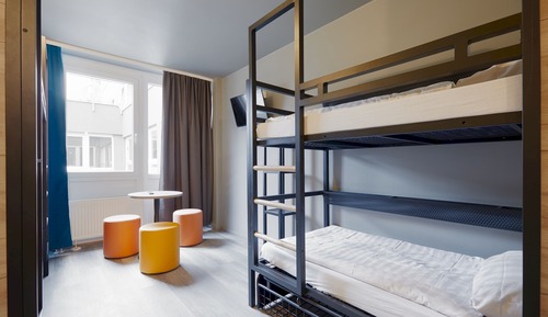 Dormitorio compartido, dormitorio mixto (1 bed)