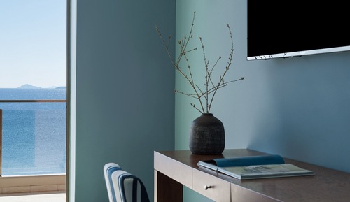 Habitación, vistas al mar
