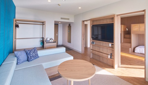 Habitación familiar, no fumadores, vistas al mar (Ocean Family, Main Building, for 6ppl)