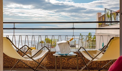 Habitación doble, vistas al mar