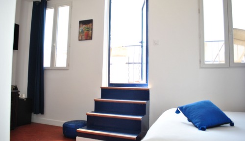 Habitación doble, terraza