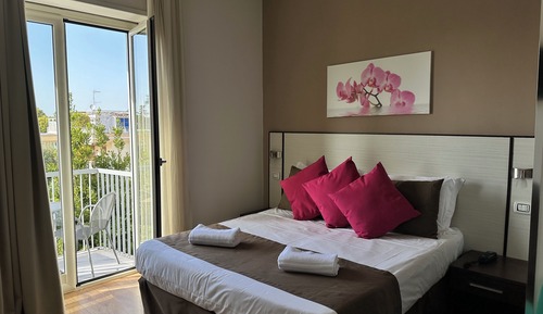 Habitación superior, balcón