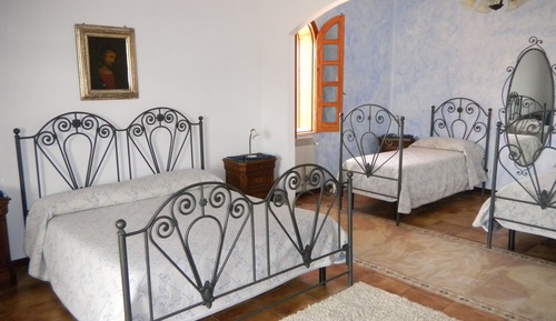 Habitación cuádruple superior, terraza, vistas al valle