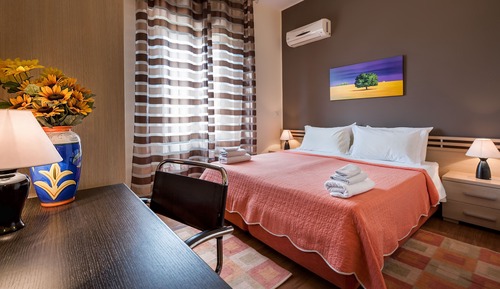 Habitación con 1 cama doble o 2 individuales