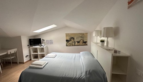 Suite, 2 habitaciones, abuhardillada