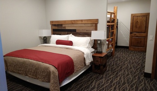 Suite Deluxe, varias camas, patio
