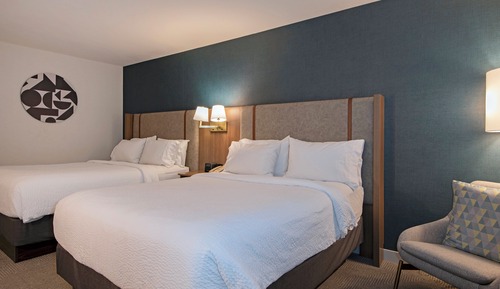 Habitación estándar, 2 camas de matrimonio