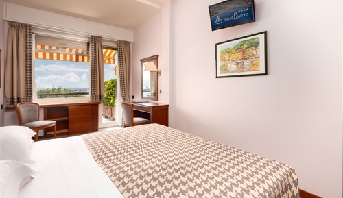 Habitación con 1 cama doble o 2 individuales, balcón, vistas al mar