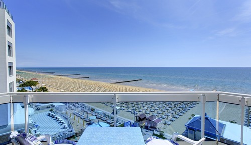 Habitación con 1 cama doble o 2 individuales, vistas al mar (Elegance)