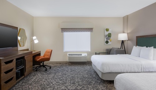 Habitación, 2 camas de matrimonio, accesible para personas con discapacidad, no fumadores