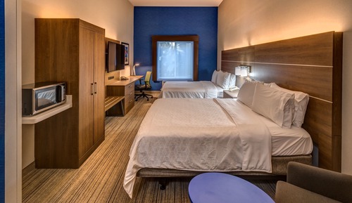 Habitación estándar, 2 camas de matrimonio, ducha con asiento (Communications)