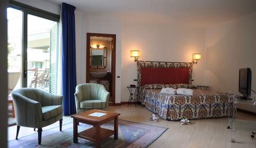 Habitación doble, terraza