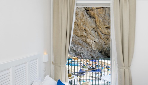 Habitación Deluxe doble, 1 cama doble, balcón, vistas al mar