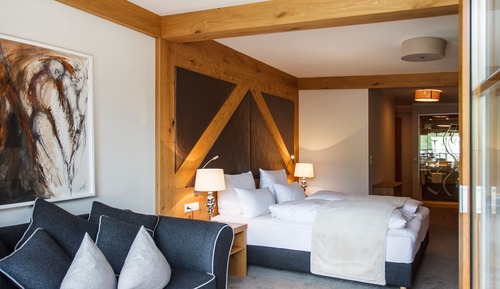 Suite Deluxe, balcón, vistas a la montaña (Kuschelsuite Tirolerhof)
