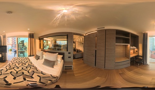 Apartamento superior, en edificio anexo