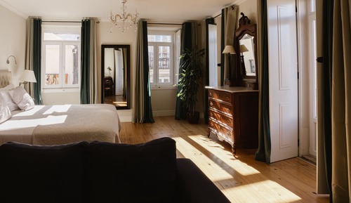 Suite, vistas al parque