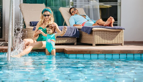 Suite junior, acceso a la piscina