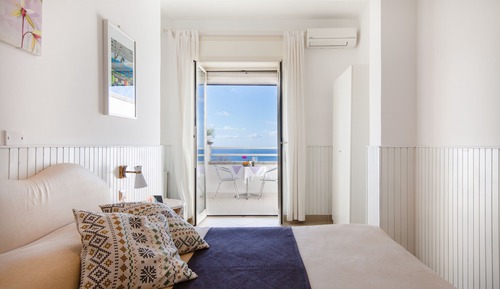 Habitación doble, vistas al mar