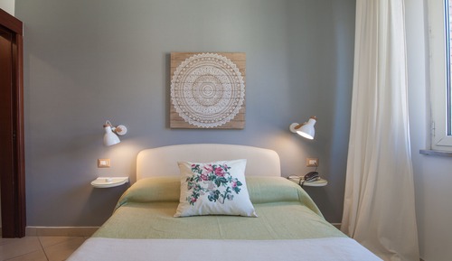Habitación doble, vistas al jardín