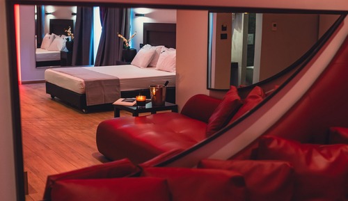 Suite estudio presidencial, balcón