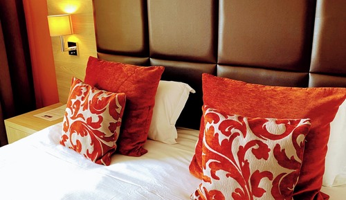 Habitación superior, 1 cama de matrimonio grande