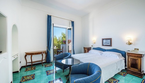 Habitación estándar doble, balcón, vistas al mar