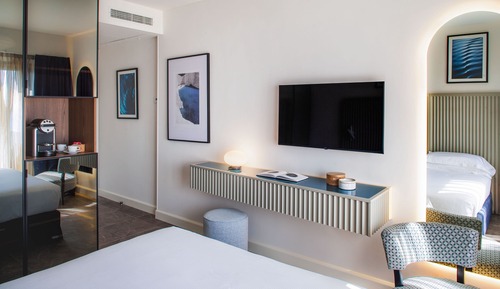 Habitación superior, vistas al mar