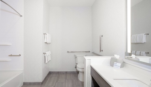Habitación estándar, 1 cama de matrimonio grande (Communications, Accessible Tub)
