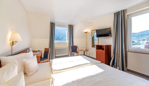 Habitación, vistas al río