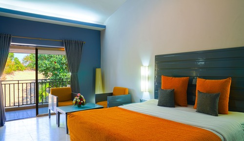 Habitación Deluxe, balcón, vistas al jardín