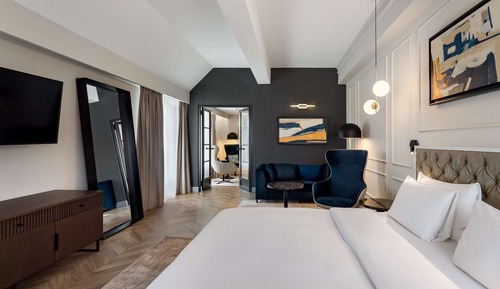 Suite junior, balcón (Old Town View)