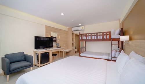 Deluxe Bank Bed Room With Balcony