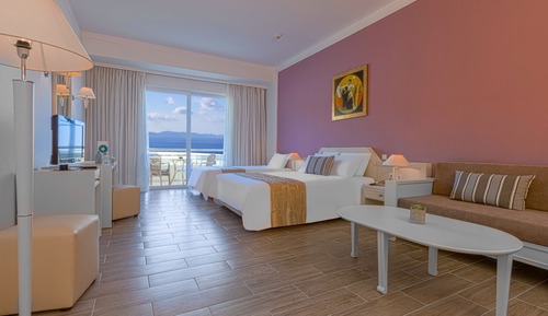 Habitación doble, vistas al mar