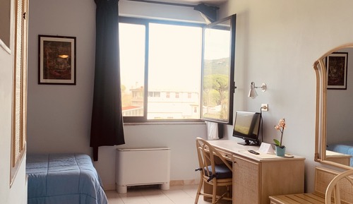 Habitación individual, baño privado