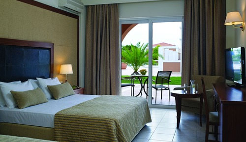 Habitación doble de uso individual, vistas al jardín