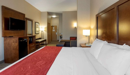 Suite, 1 cama de matrimonio grande con sofá cama