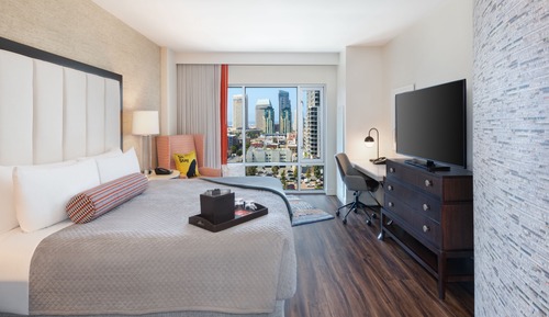 Habitación Premium, 1 cama de matrimonio grande (Gaslamp View)