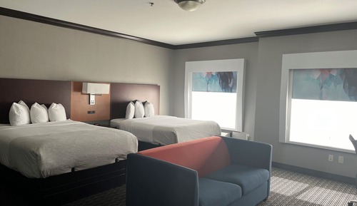 Suite estudio, 2 camas de matrimonio, no fumadores